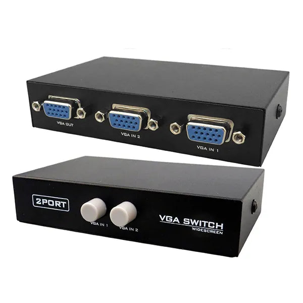 VGA Switch 1×2 | 2 Port VGA Video Switch