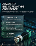 NICOL BNC Screw Type Imported Connector