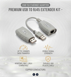 USB LAN Extender | USB 2.0 over Ethernet Cable Extender 50M