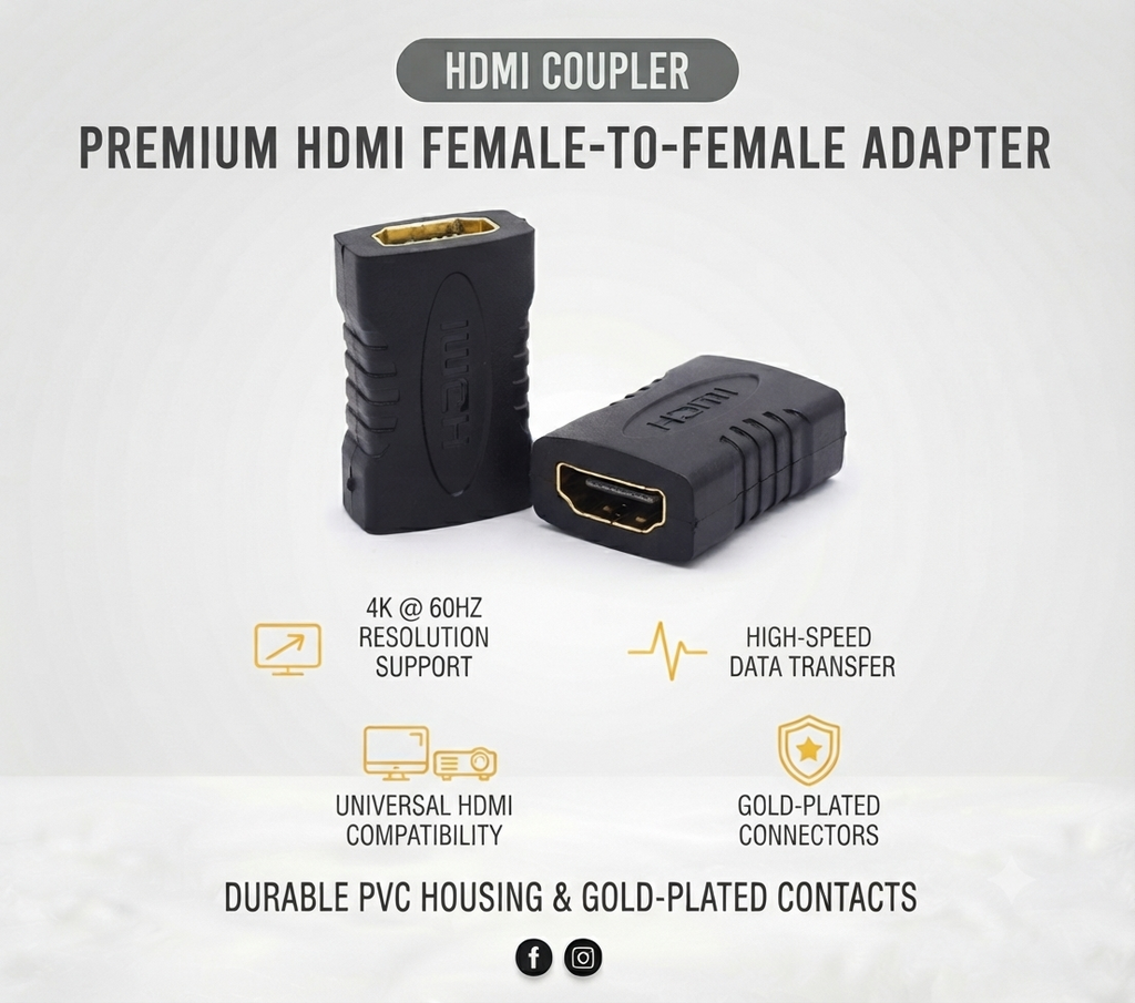 HDMI FEMALE TO FEMALE Extender