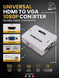 HDMI to VGA 1080P Video Converter