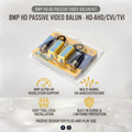 8MP (PVA) 3-in-1 Video Power Audio Balun over Cat5/6 Connector