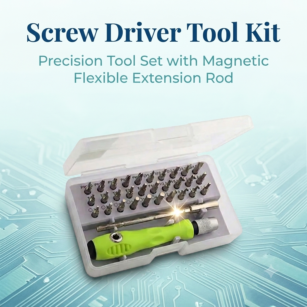 32-in-1 Precision Screwdriver Tool Kit IT-3200 | Magnetic Extension