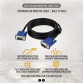 VGA TFT Cable | VGA to VGA Cable | 1.5M