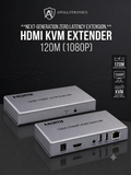 HDMI KVM Extender 120M | 1080P HDMI over LAN