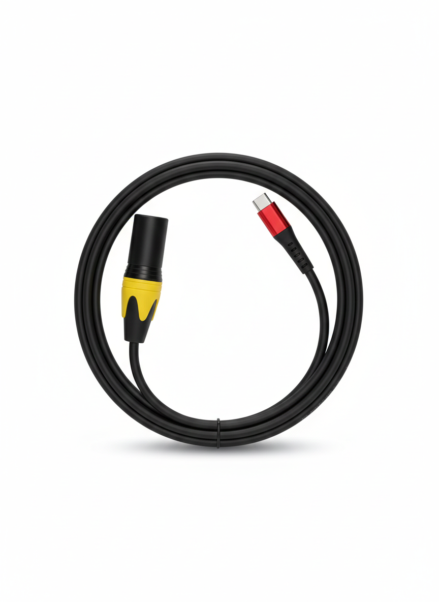 Type-C TO XLR MALE CABLE