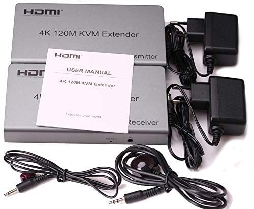 HDMI KVM Extender 120M | 1080P HDMI over LAN