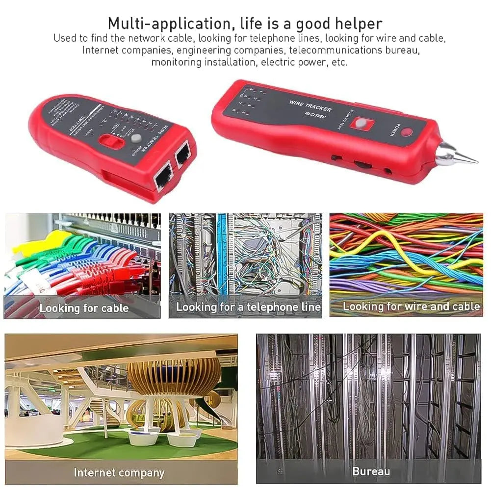 AR-868 Network Wire Tracker & Cable Tester RJ45 RJ11