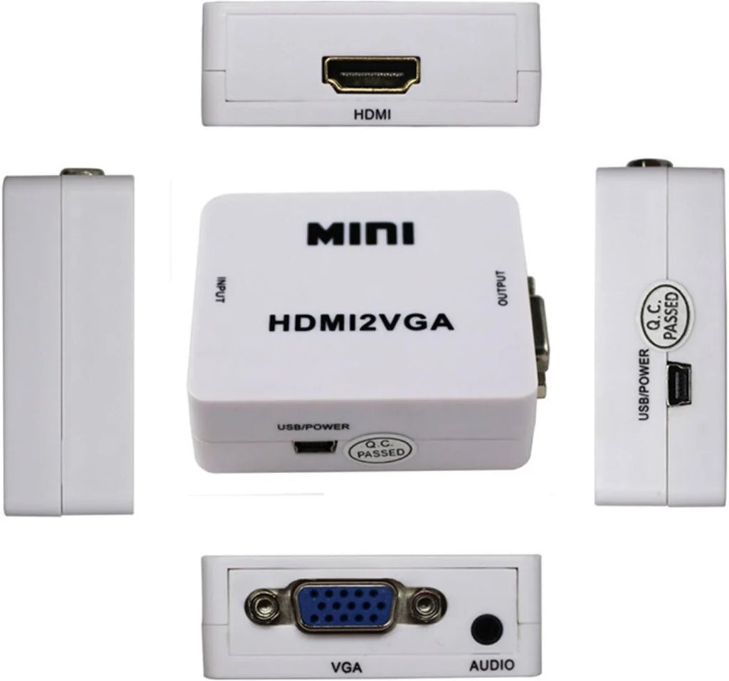 HDMI to VGA 1080P Video Converter