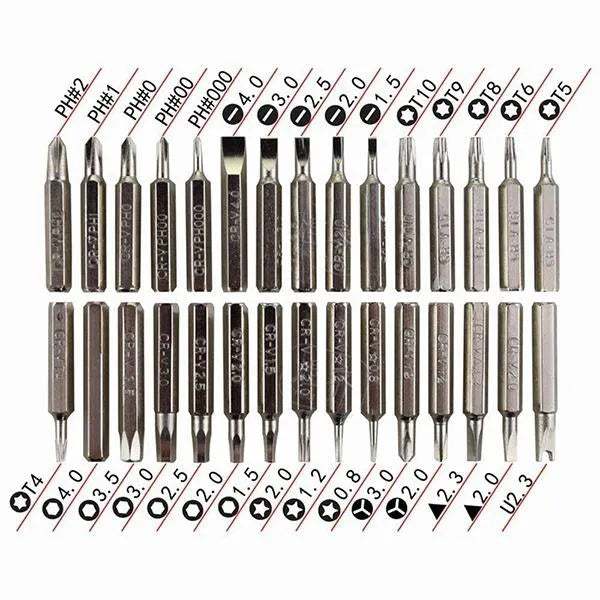 32-in-1 Precision Screwdriver Tool Kit IT-3200 | Magnetic Extension